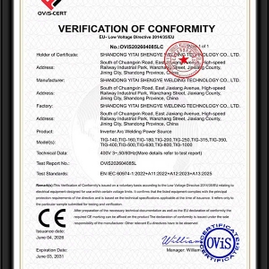 CE-LVD欧盟低电压符合性认证证书